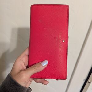 Kate Spade Red Wallet